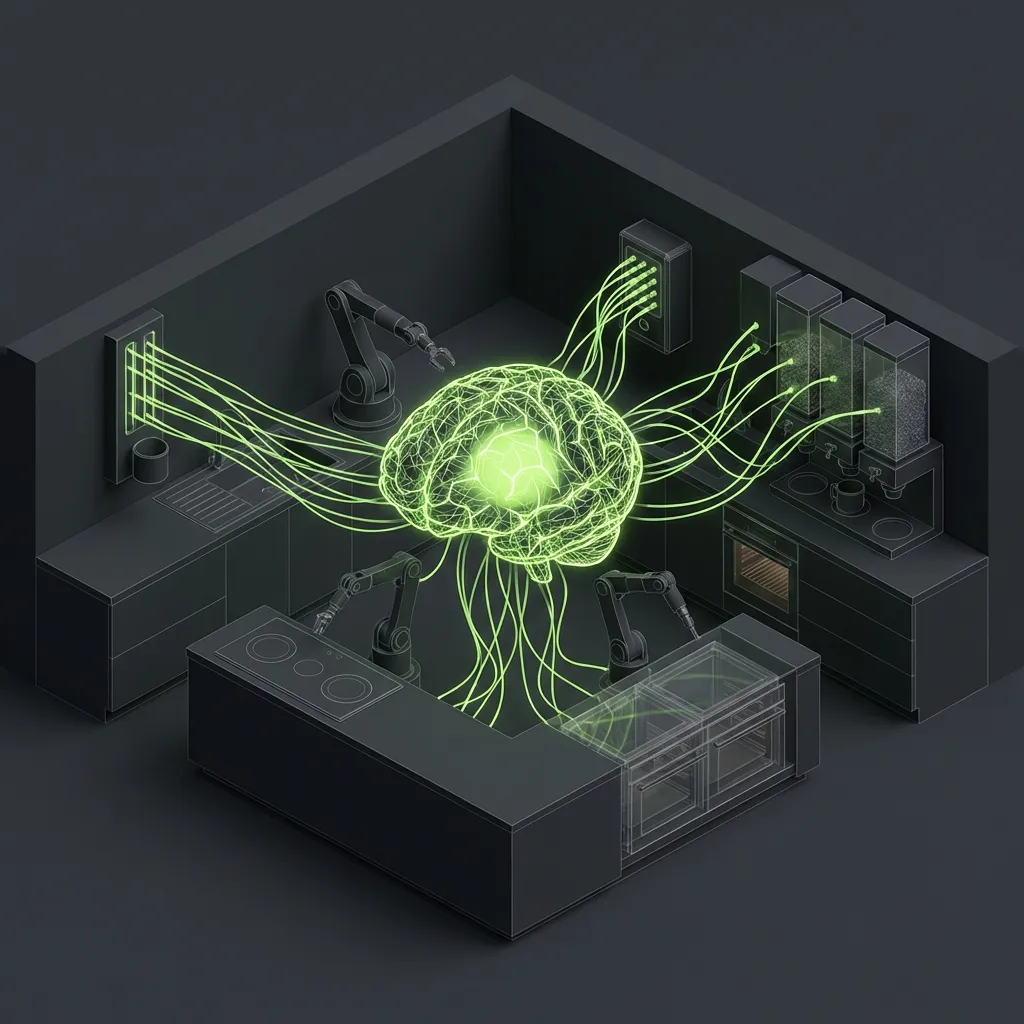 Brain for robotic kitchens